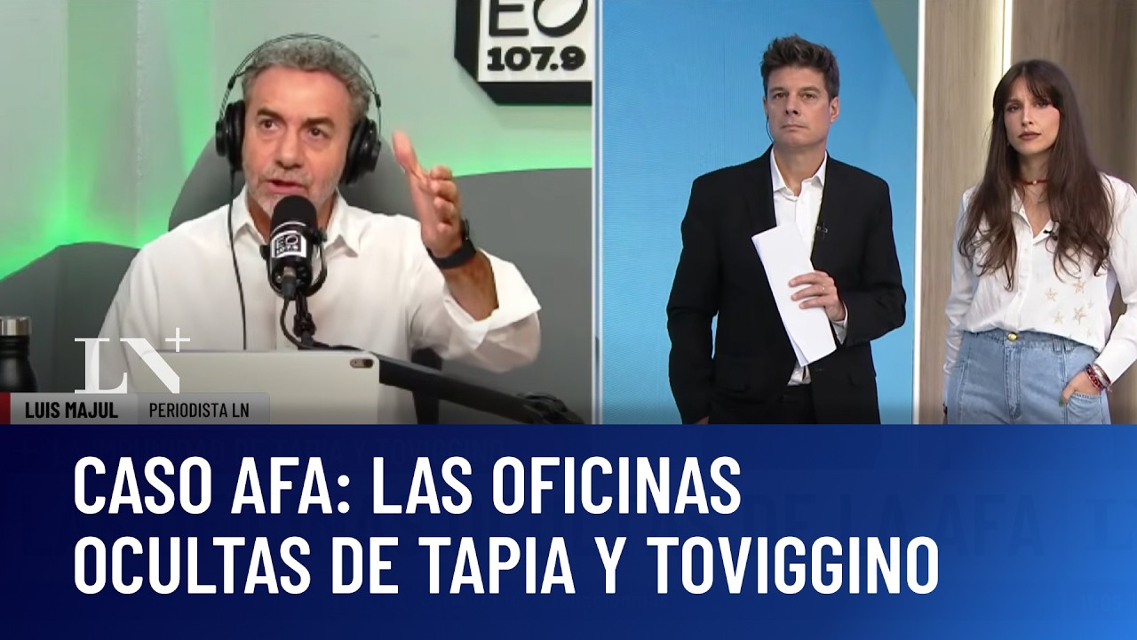 Las oficinas ocultas de la AFA; la impunidad de Tapia y Toviggino