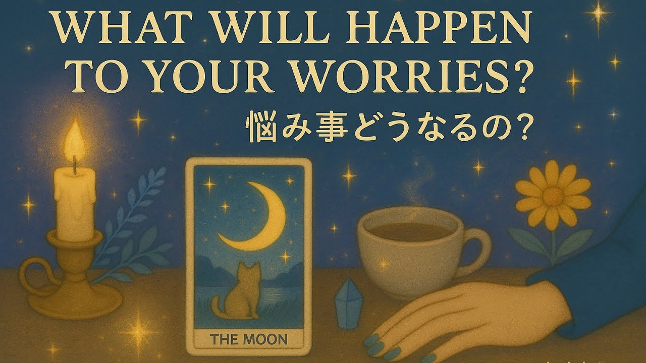 心配事 悩み 不安な事が今後どうなっていくの。タロット占い🔮✨