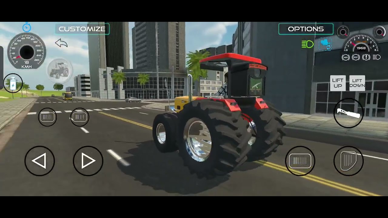 Indian tractor game 🚜🎯🎧 please subscribe 🙏#automobile #indiagames #gaming #video #viral #video 