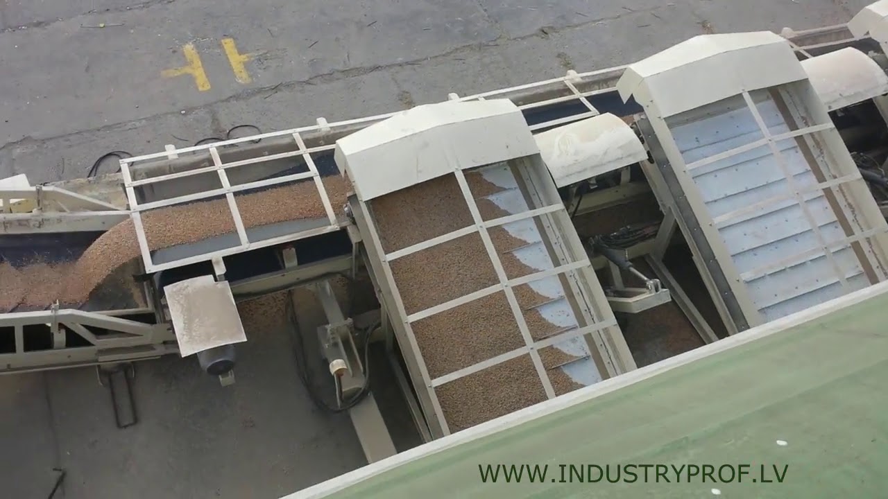 belt type wagon unloader - 500 m3/h / Установка разгрузки вагонов - хопперов - 500 m3/час