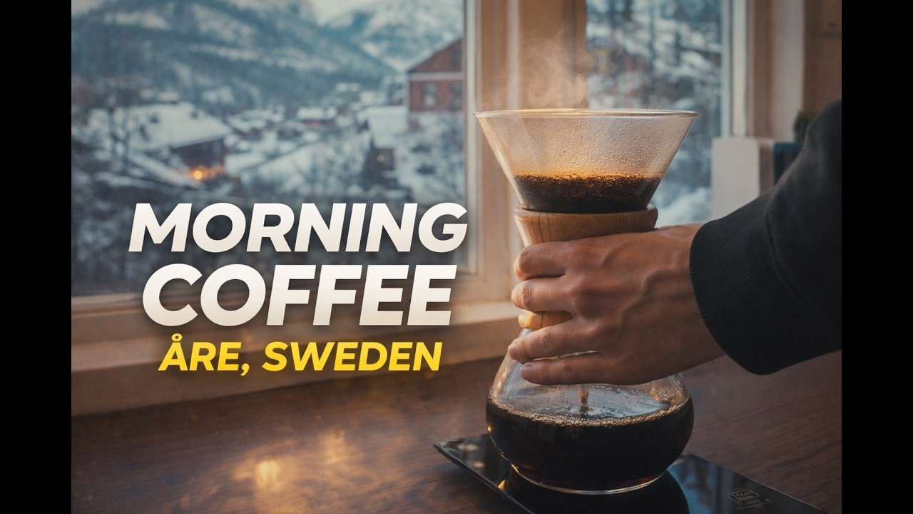 Slow Morning Coffee in Northern Sweden | Åre