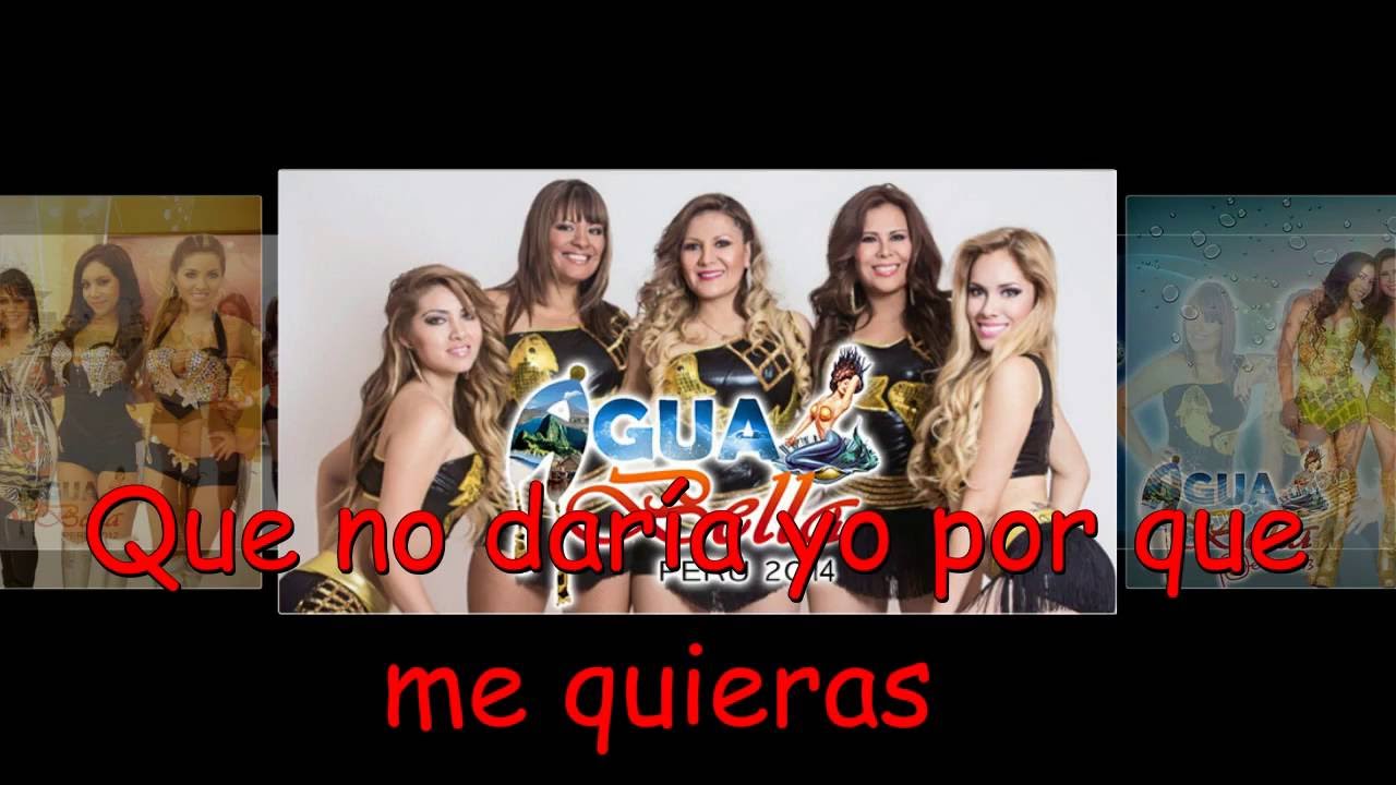 Agua Bella - Cariño Loco letra