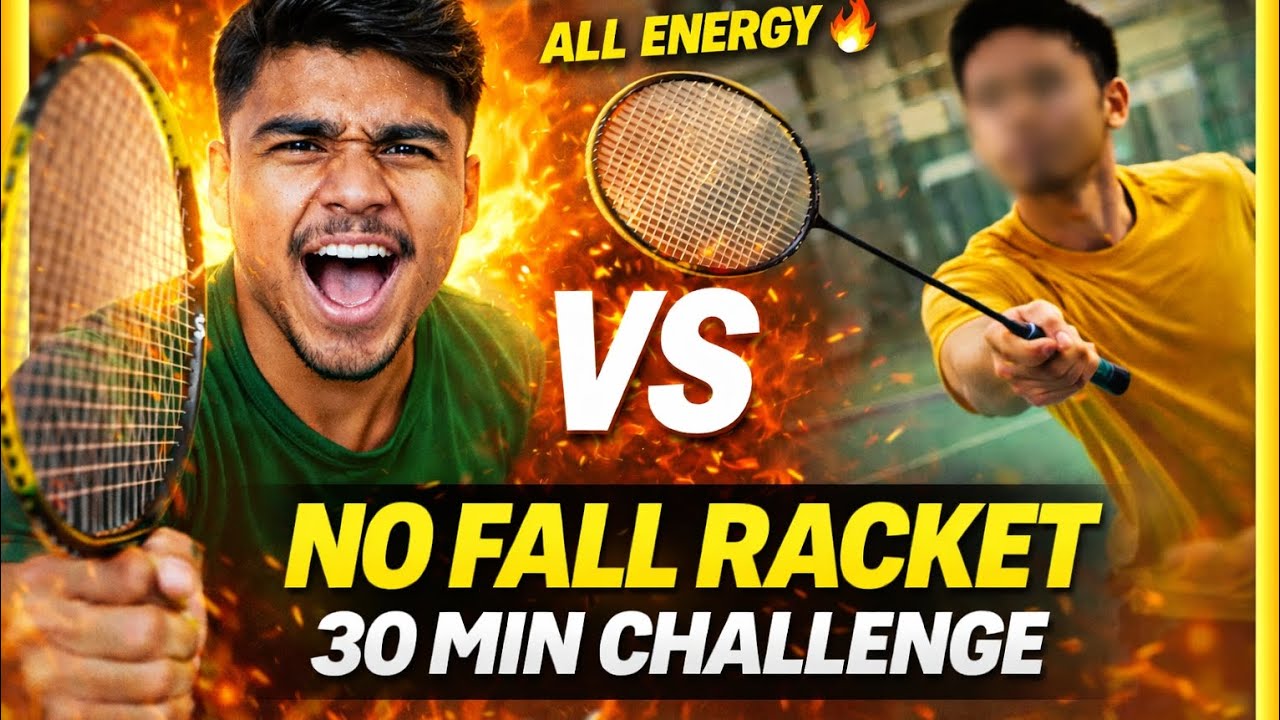 🔥 NO FALL RACKET Challenge | 30-Min Badminton Battle! 🏸 @ogcreater011 