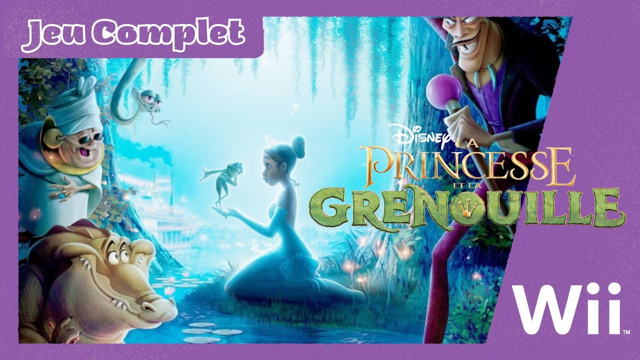 La Princesse et la grenouille (Wii / Pc) Jeu complet 100% Français