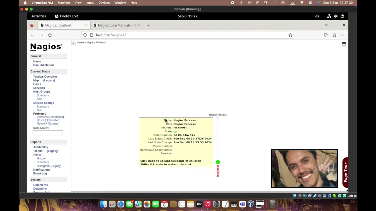 Herramientas de monitoreo de red (Nagios)