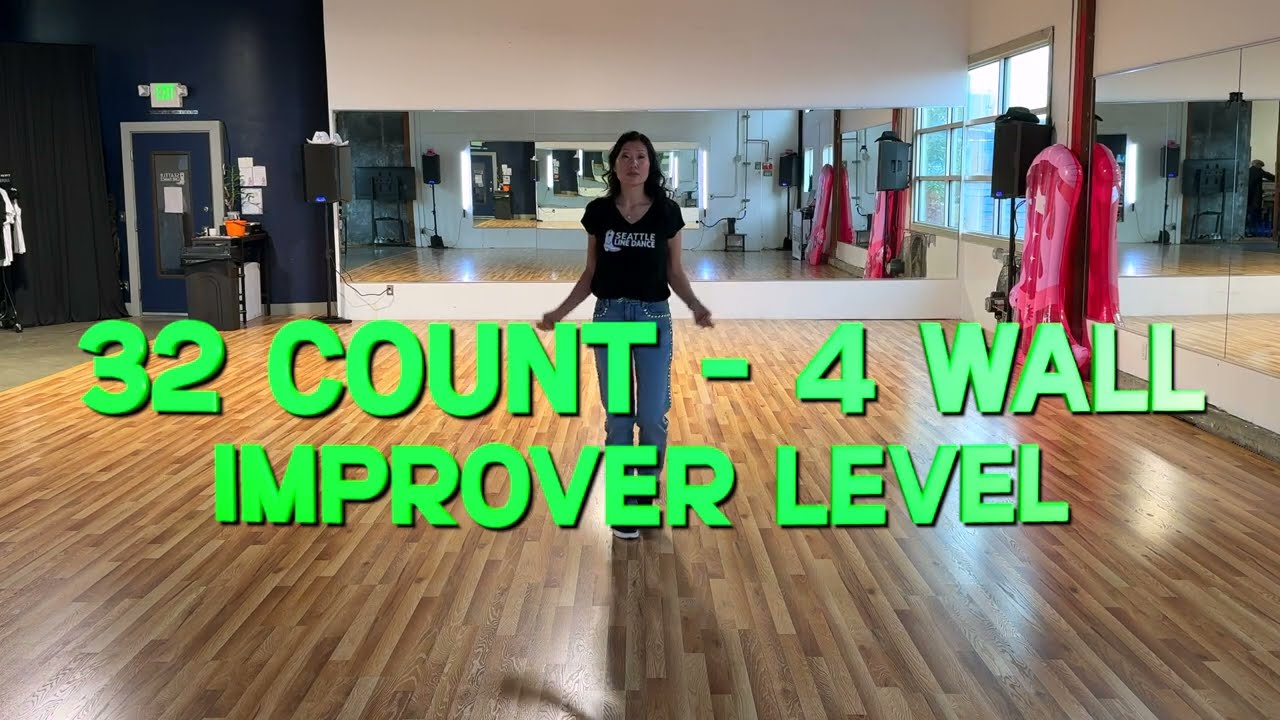 The Wolf Line Dance Demo | Seattle Line Dance