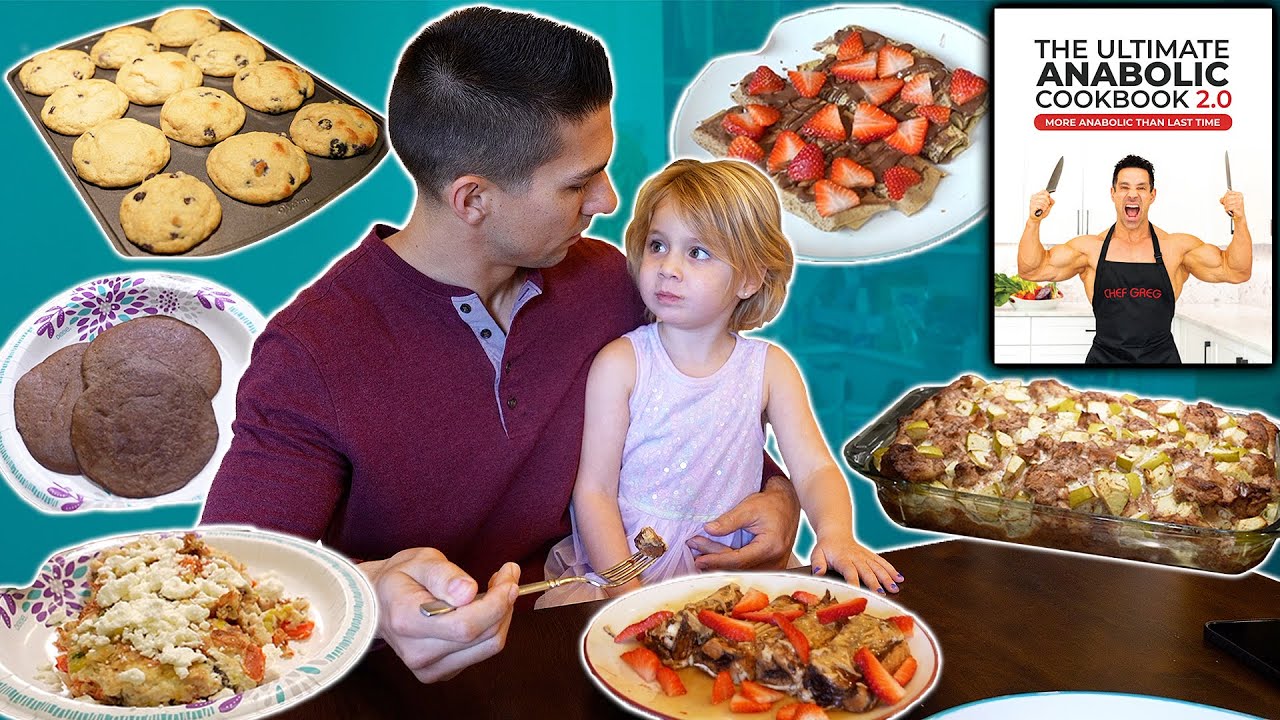 Full Day of Eating @gregdoucette BREAKFAST Meals – Greg Doucette ANABOLIC COOKBOOK 2.0 Review