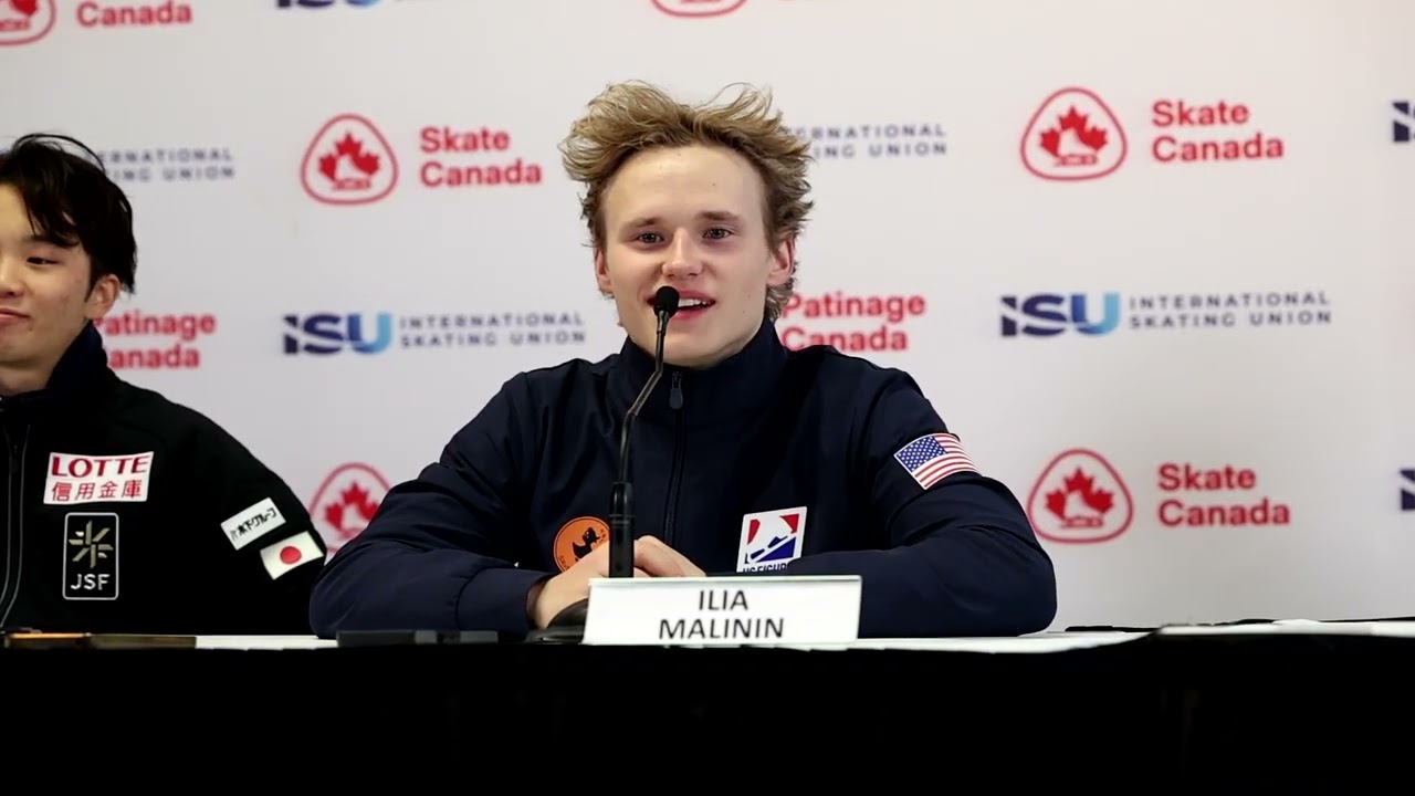 2025 Skate Canada International, Men's SP Press Conference