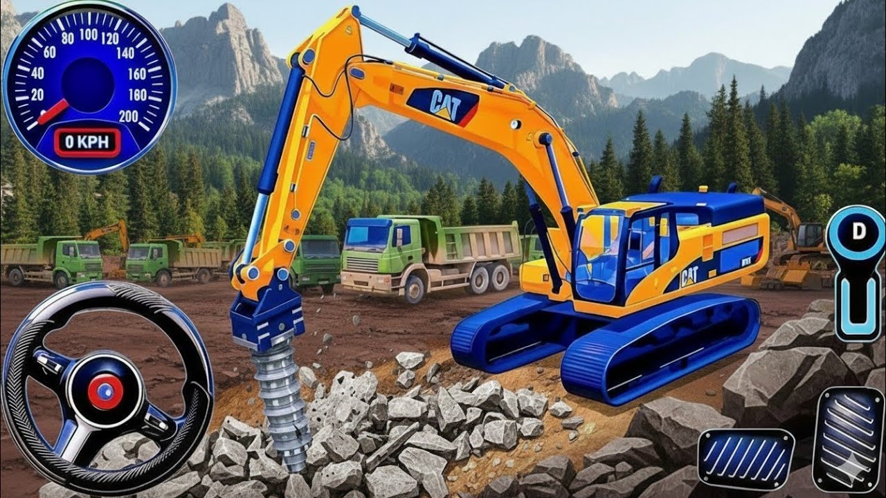 Real JCB Construction Work Gameplay 🚧 | Excavator Simulator 2026 | Android Gameplay