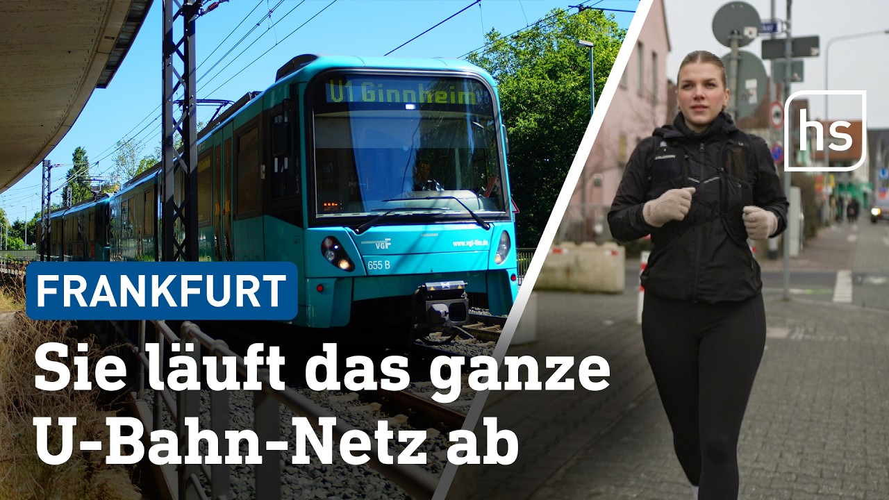 Challenge: Warum Gesa Hanna (25) durch Frankfurt rennt | hessenschau