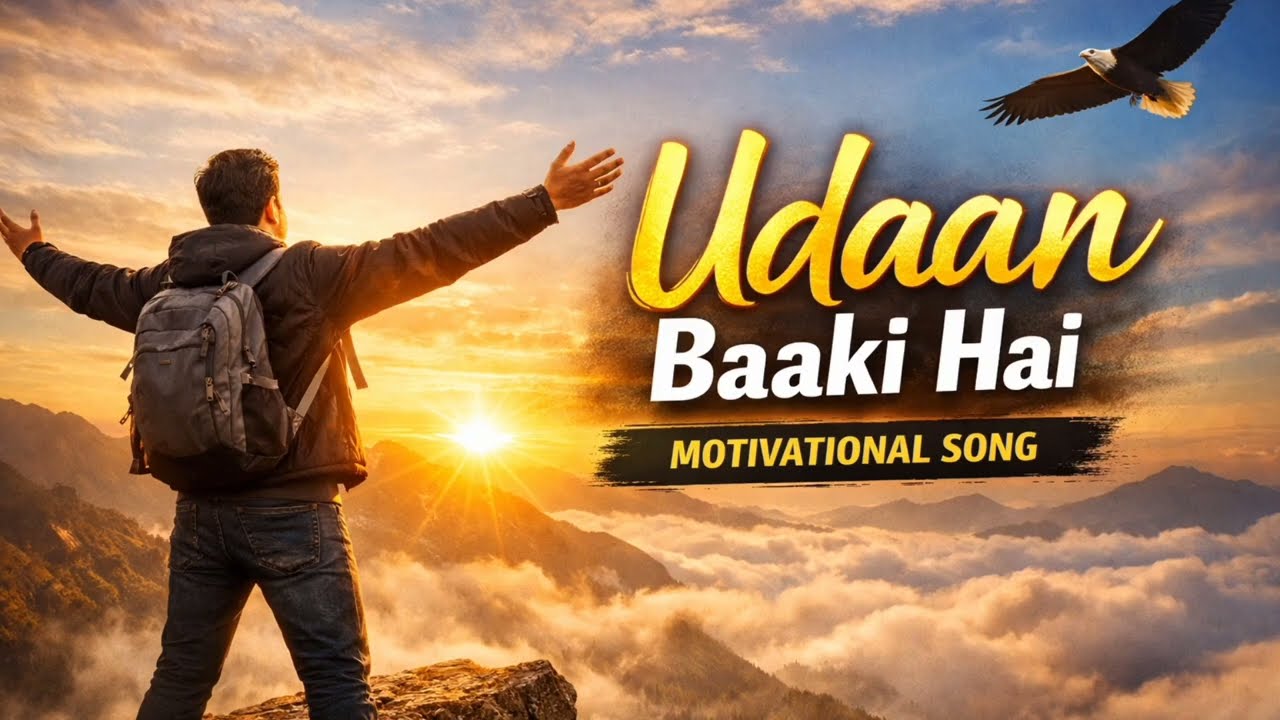 Udaan Baaki Hai 🔥 | Motivational Song | Never Give Up | Hindi प्रेरणादायक गीत