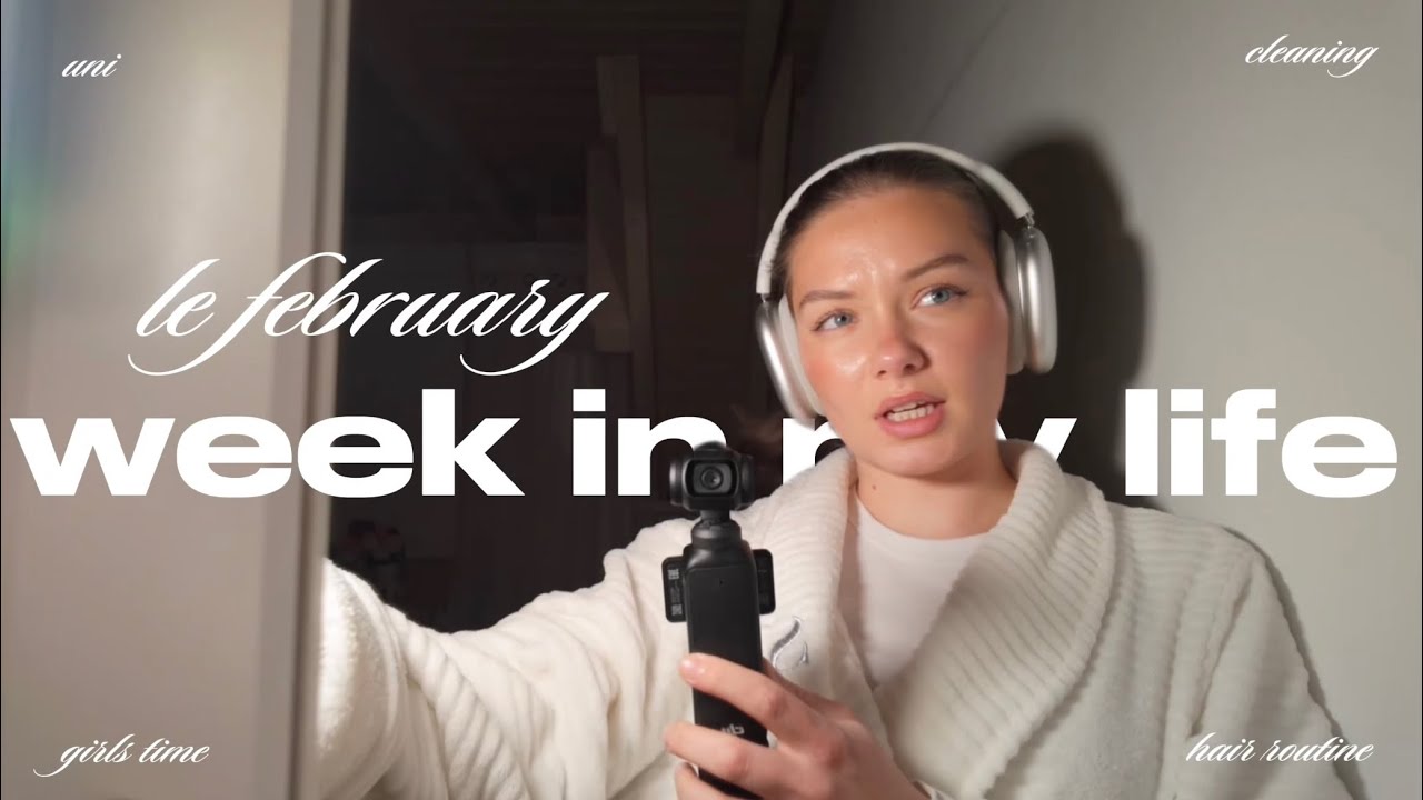 februar vlog als psychologie fernstudentin 🎧🤍🌸🫧