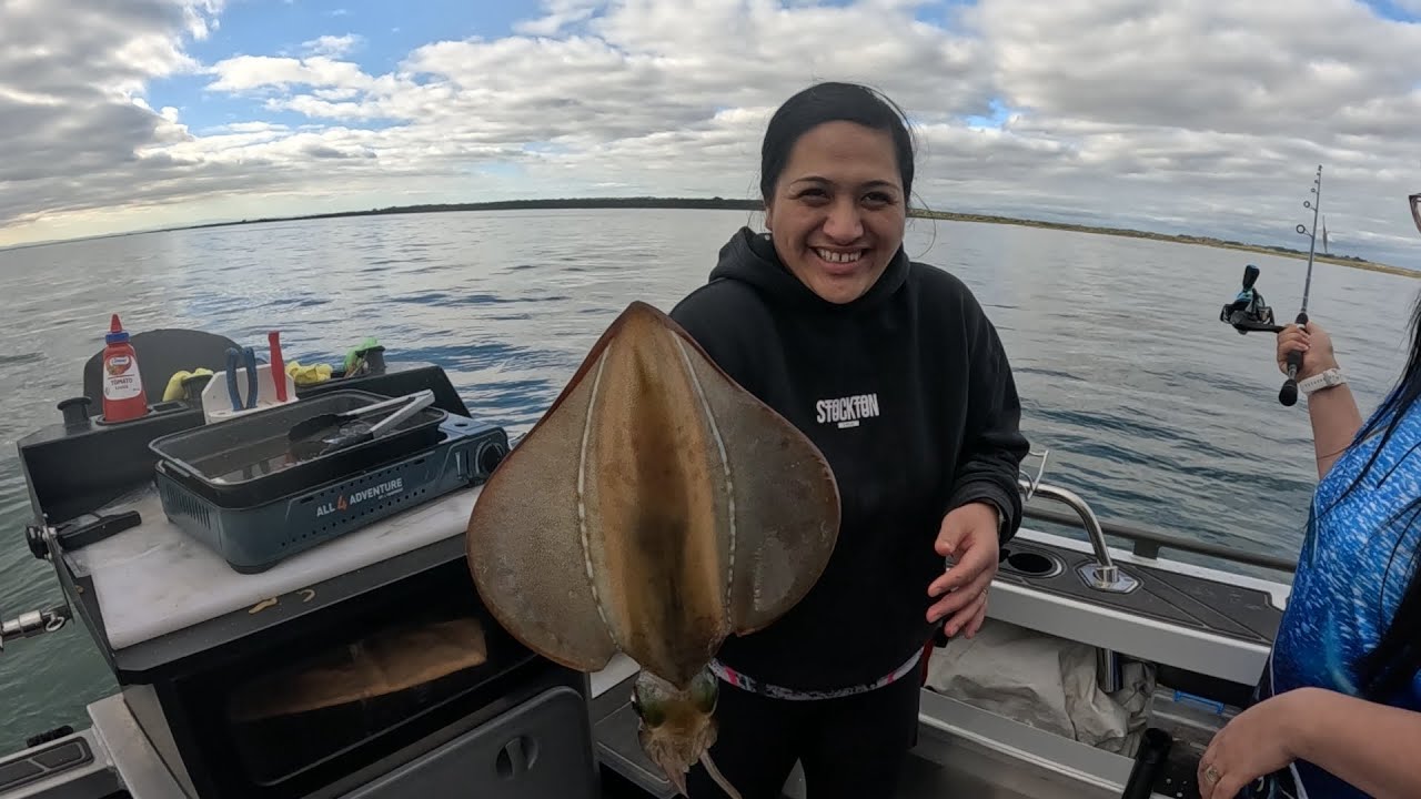 Squid fishing and setting the lobster pot (Cray pot)