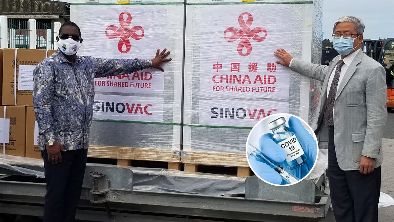 CHANJO YA COVID 19 KUTOKA CHINA YAWASILI ZANZIBAR