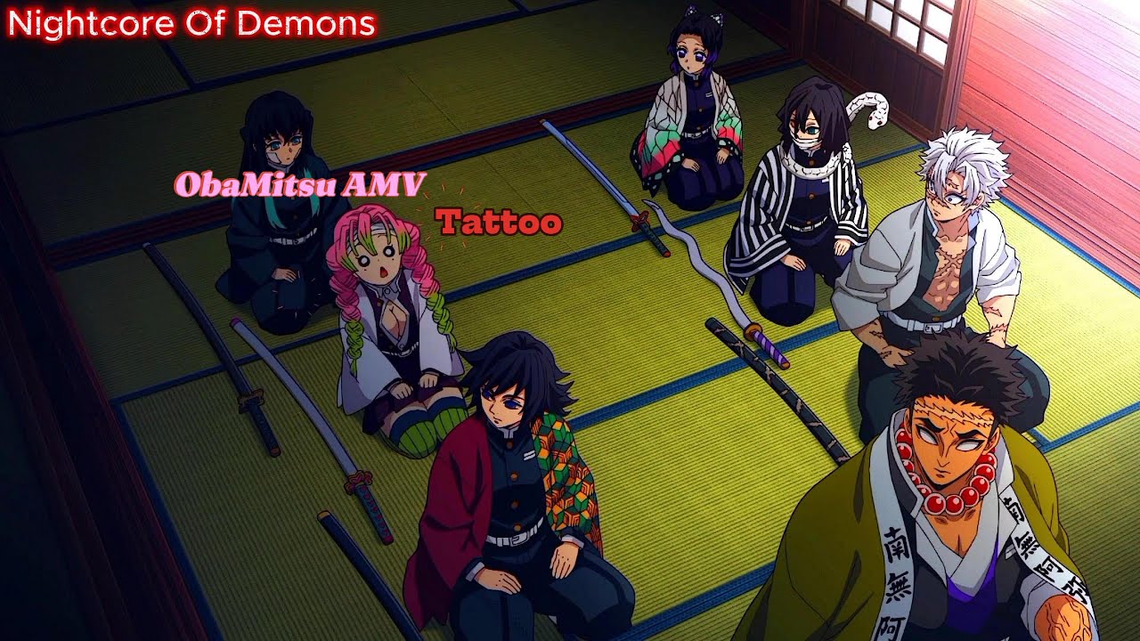 ObaMitsu AMV   Tattoo Loreen Nightcore Version