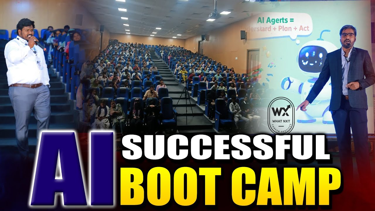 successful AI boot camp in siddipet |whatnxt career center |Yd News