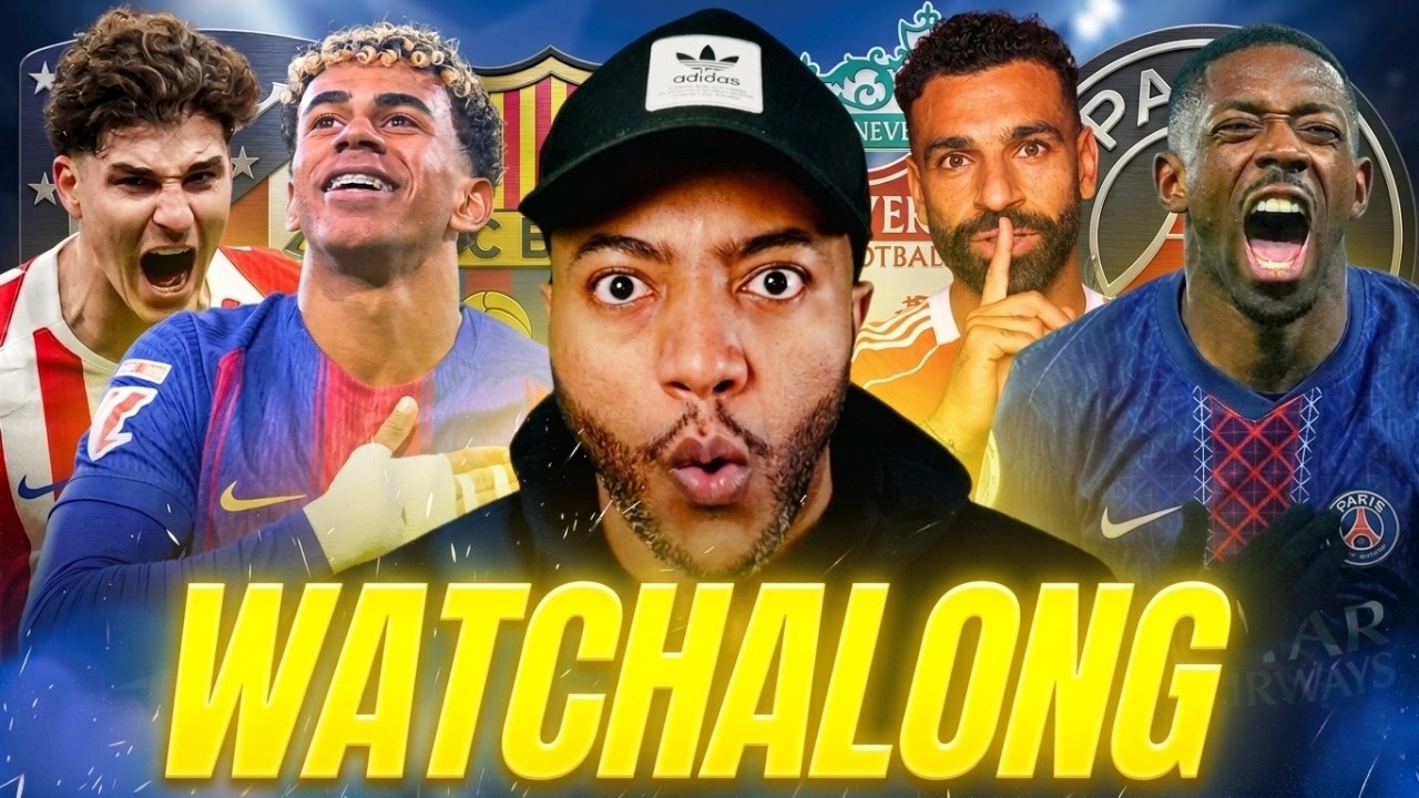 ATLETICO MADRID vs BARCELONA WATCH ALONG | Full Match Reaction | CHAMPIONS LEAGUE 25/26