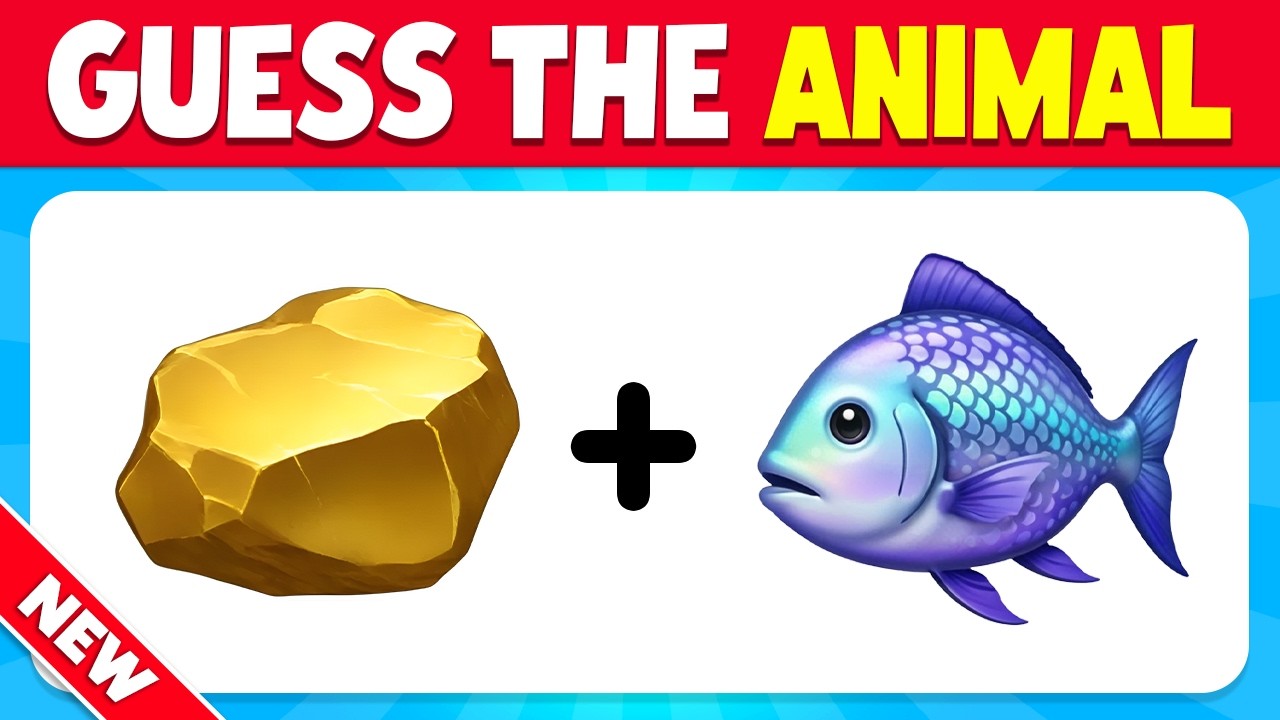 Guess the ANIMAL by Emoji? 🦁🐘🧠 Quiz Blitz