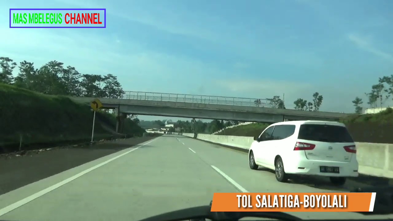 Tol Salatiga Boyolali Via Jembatan Kalikenteng