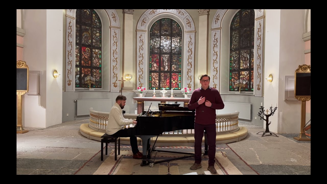 G. Nordqvist: Nu är Advent. Michael Axelsson, tenor & Henrik Berg, piano.