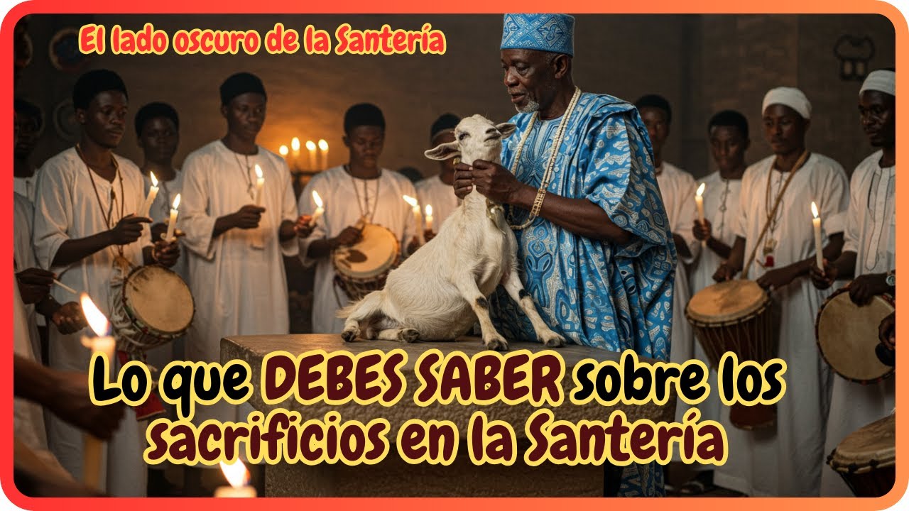 Cómo se realiza un sacrificio en la Santería /Lo que DEBES SABER sobre los sacrificio en la Santería