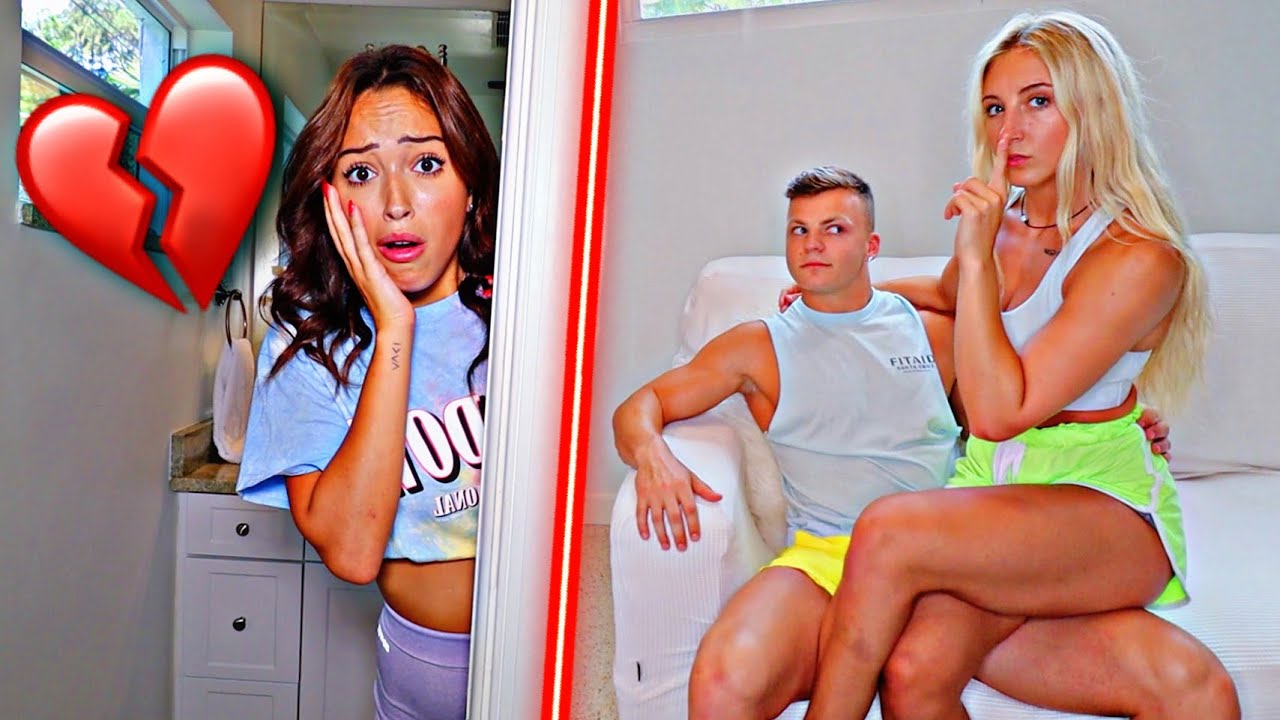 SPYING ON BEST FRIEND AND BOYFRIEND...*HOME ALONE*