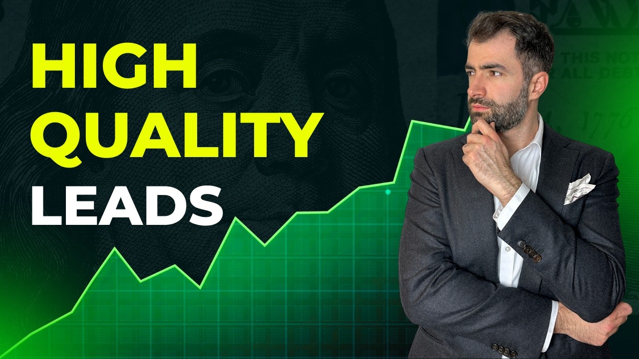 Generate Financially Qualified Leads for Your High Ticket Business (Full SOP)