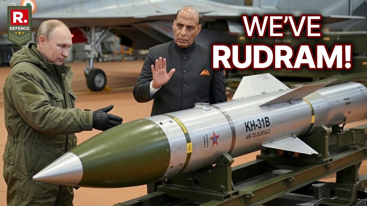 Why India Could Stop Missile Imports From Russia: DRDO's Rudram Replacing Russian Kh-31