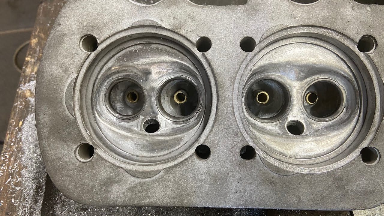 VW Type I port and polish heads tips and tricks