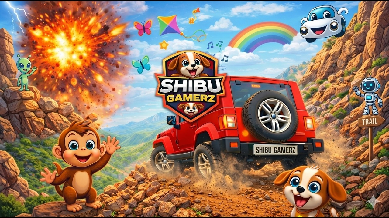 🔥 SHIBU GAMERZ LIVE | Impossible Thar Challenge 🚙💥 | Red Thar OP Gameplay 😱