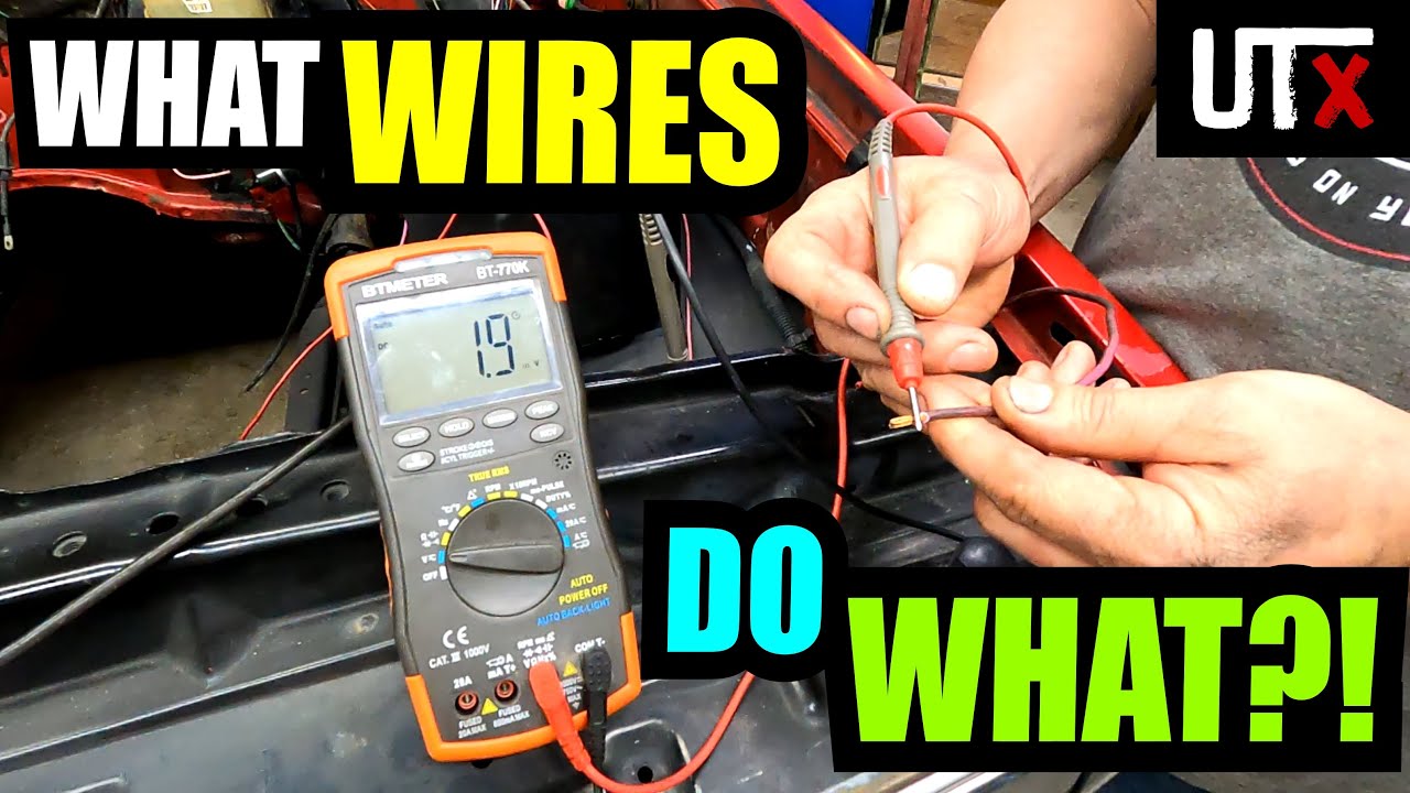 DO WHAT?! - Identifying ORIGINAL Firewall Wires For LS SWAP - UTX