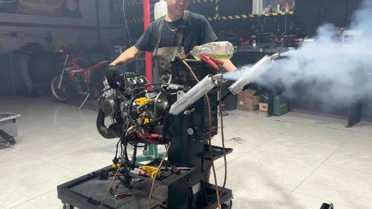 重获新生！彻底翻新本田NSR P3 250cc 2冲程引擎全过程 | 30年老车的逆袭