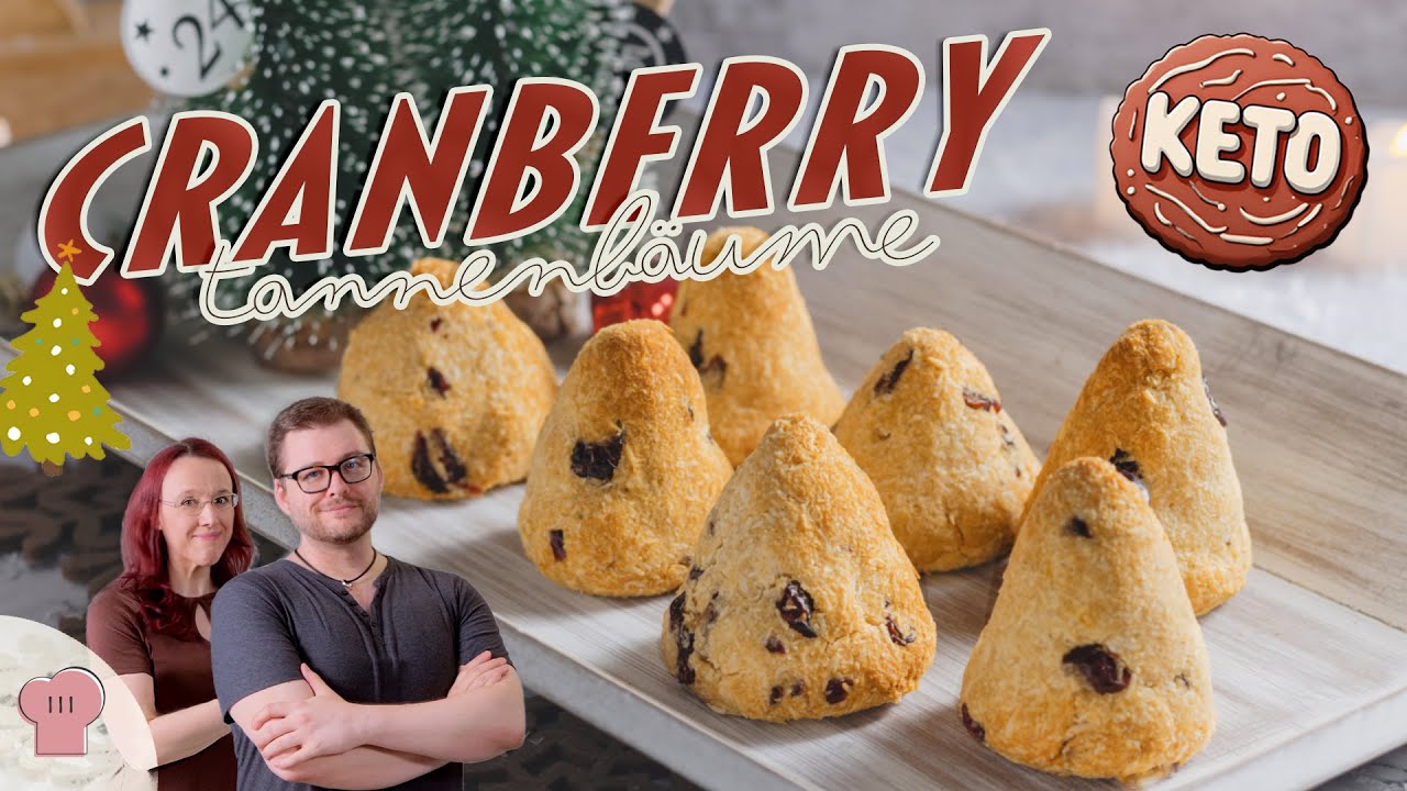🎄 Festliche Plätzchenidee: Low Carb Tannenbäumchen für Weihnachten