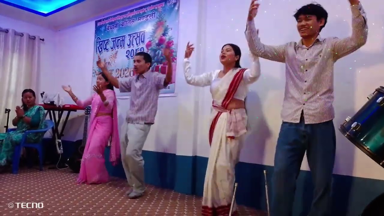 Christian dance hamro dede baine haruka ✝️😊❤️❤️🤗🤗,#christiansong dance 
