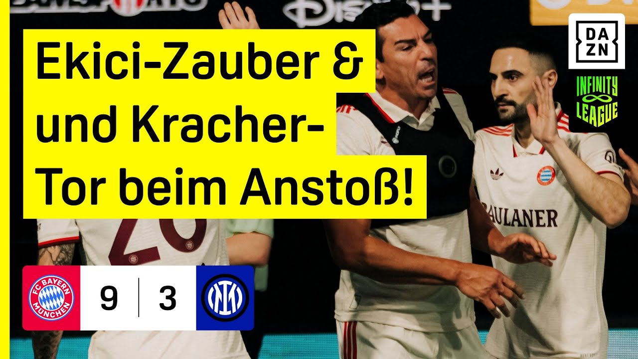 FC Bayern München - Inter Mailand | Infinity League | DAZN Highlights