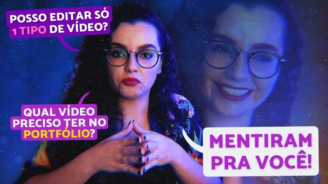 A REALIDADE DO TRABALHO - Qual vídeo ter no PORTFÓLIO, qual NICHO escolher? | EditaPraMim