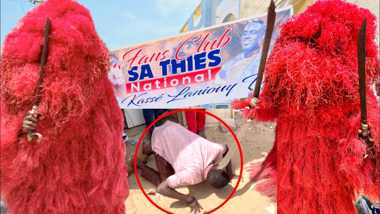ALAHOU AKBAR LE MYSTIQUE KANKOURANG ROUGE CHEZ SA THIES,LE REPORTER GALAYE SE JUSTIFIE