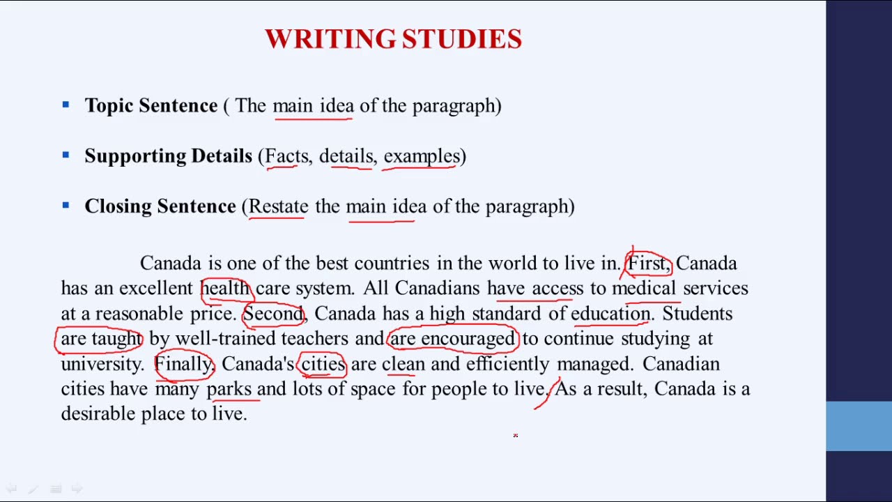 İngilizce paragraf nasıl yazılır - Writing Studies (Essay nasıl yazılır)