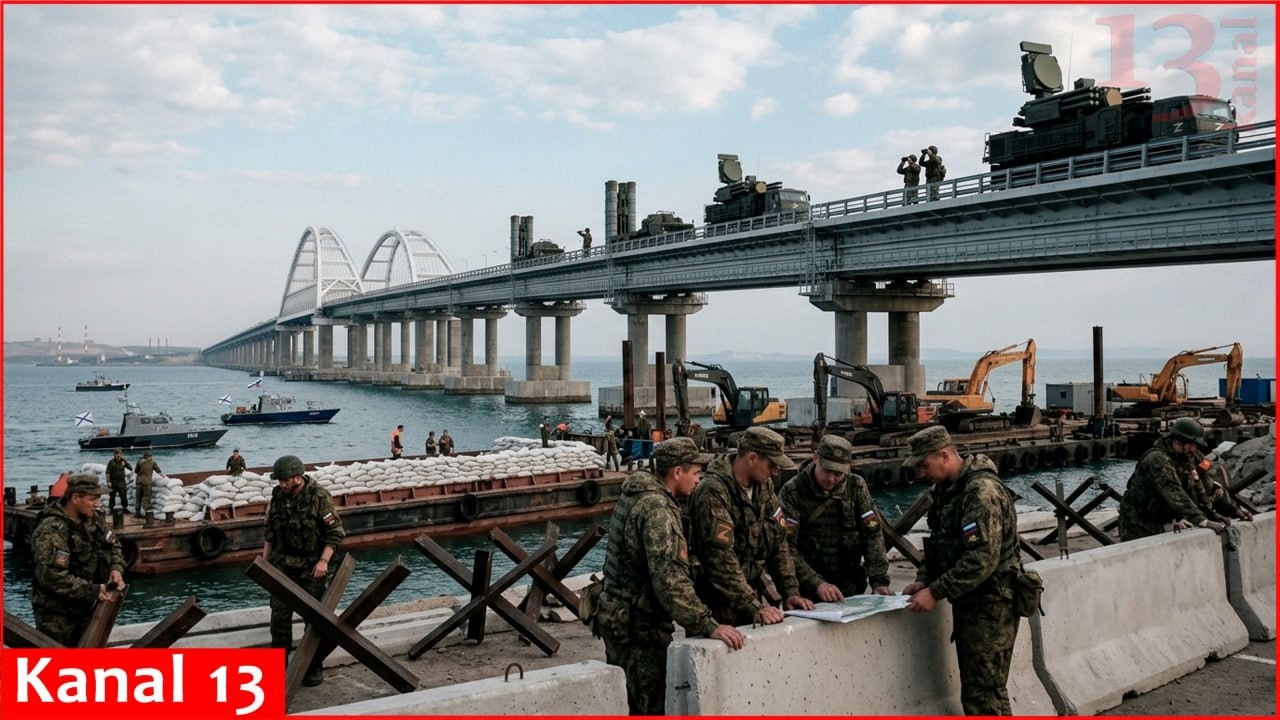 Россияне готовятся к решающему удару ВСУ по Крымскому мосту