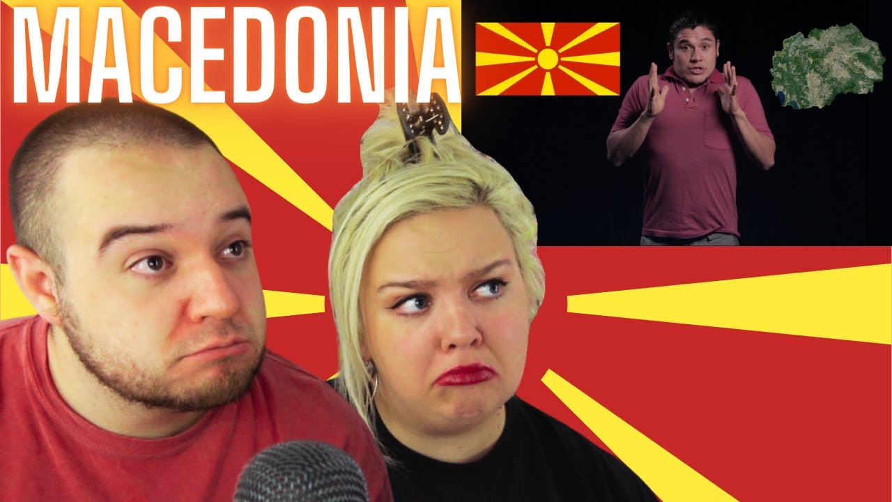 Americans React to MACEDONIA - Geography Now!