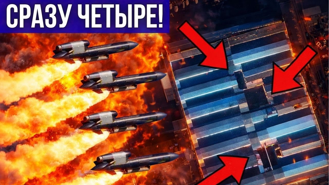 Попали все! «Фламинго» разнесли завод военной авиации РФ