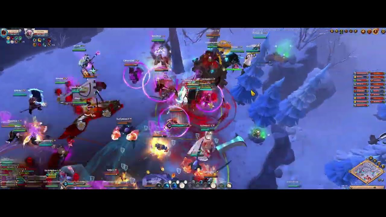 GRINDR VS CG & EQMS  l 3 WAY FIGHT !! l Albion Online ZVZ