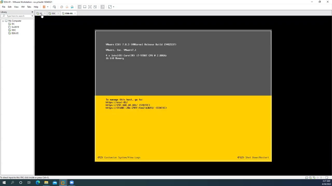 Configuring DataCenter | DataCenter Virtualization 2022 | VCP7-DCV 2022.