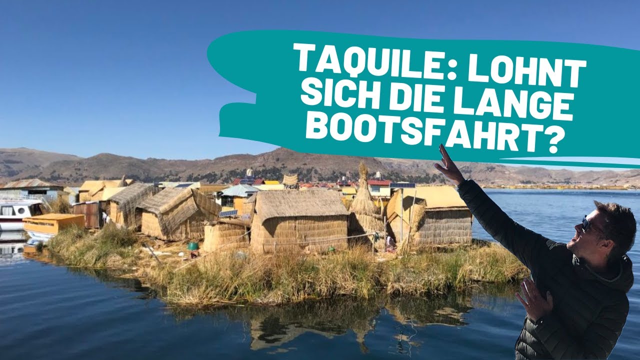Schwimmende Inseln aus Schilf: Wie leben die Uros auf dem Titicaca See?  | WELTREISE VLOG #84