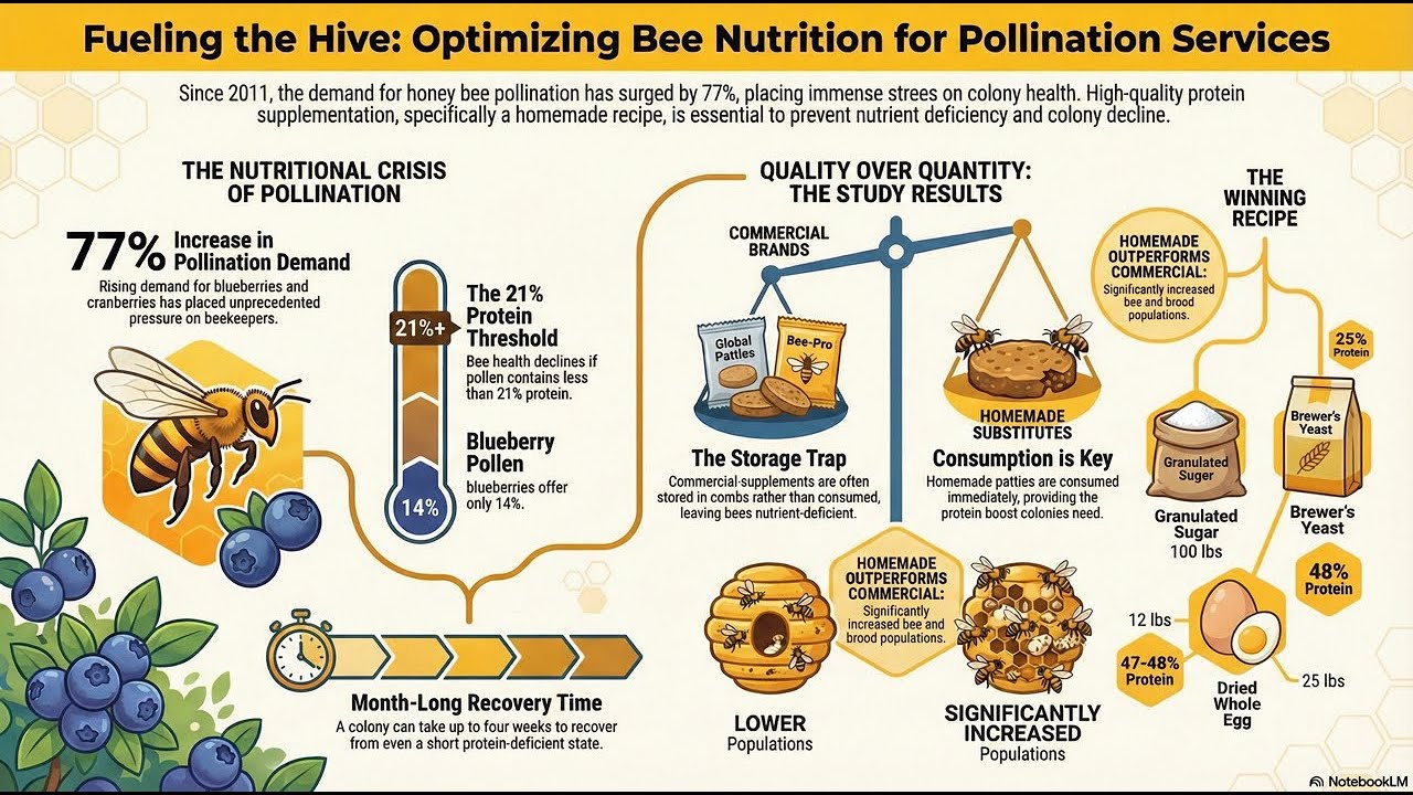 Optimizing Bee Nutrition for Pollination