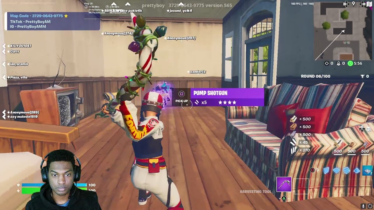 Candy Axe Gameplay (FORTNITE)