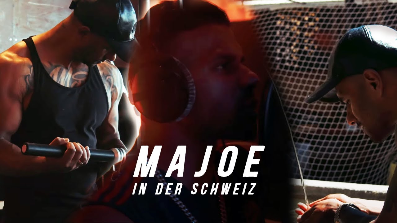 Majoe in der Schweiz | Studio Session & Training