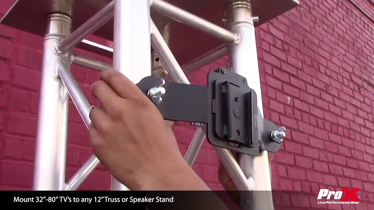 ProX Universal TV Monitor Mount for Truss & Speaker Stands (XT SSTM3260)