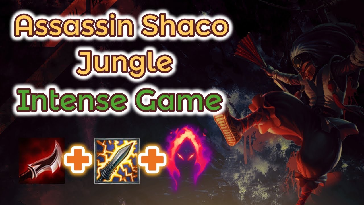 Shaco Jungle Nailbiting Game [League of Legends] Full Gameplay - Infernal Shaco