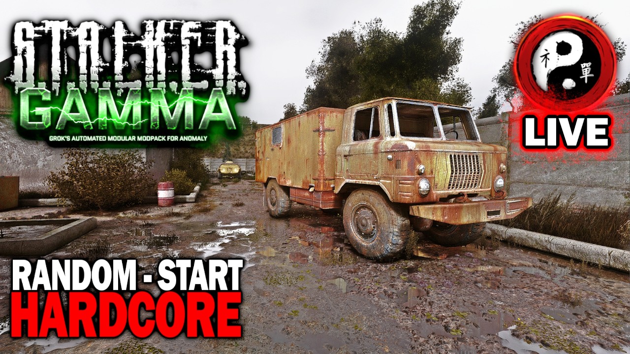 🔴 LIVE — STALKER GAMMA DLSS 5 ?! *100% not a meme ofc* ☢️ Military Hardcore Run Modded + RE:Done ☢️